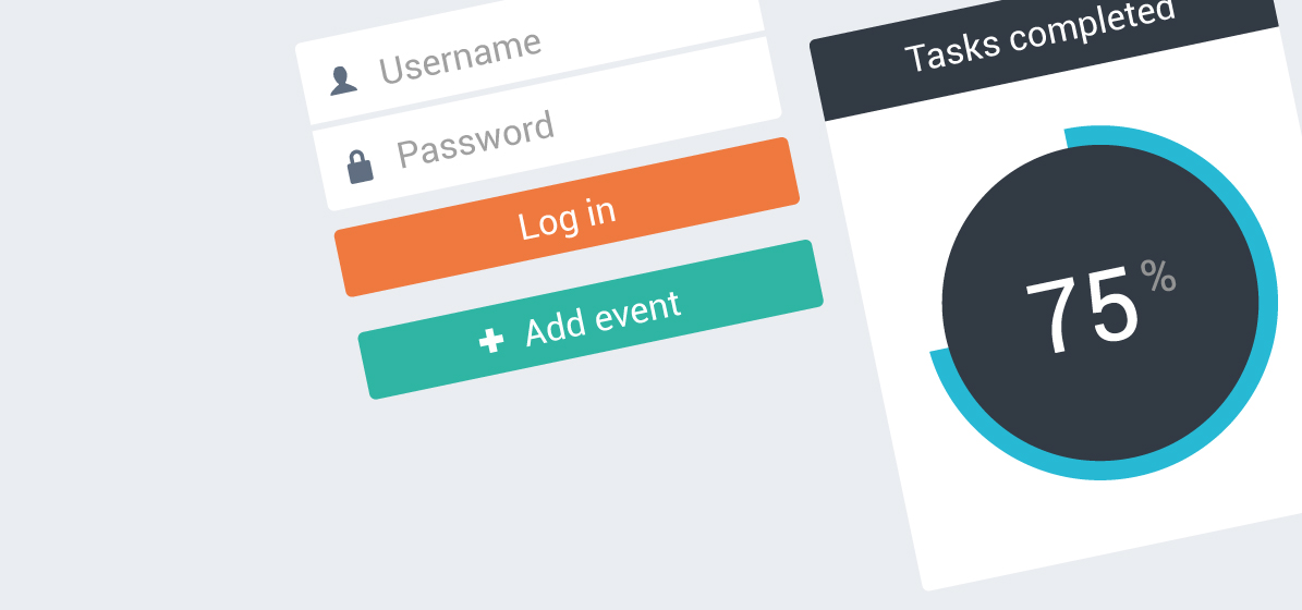 Flat User Interface Design